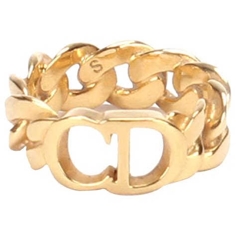 dior bague femme|bague dior dorée.